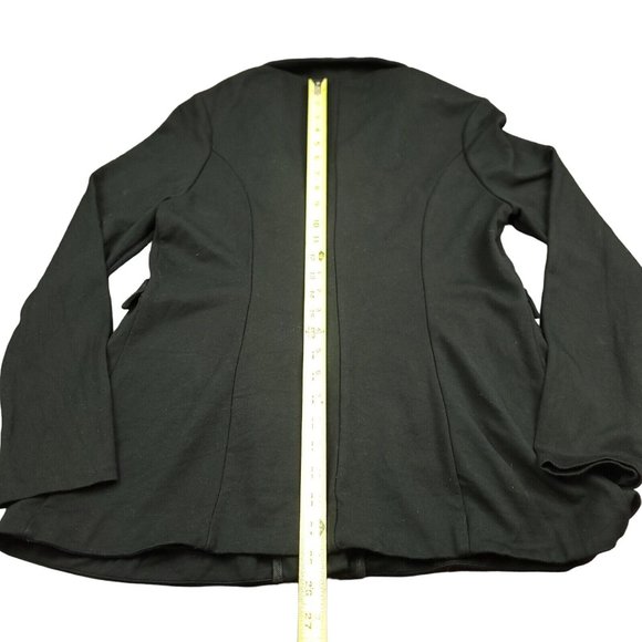 Seraphine Womens 10 Blazer Tailored Maternity Jacket Black Professional - ISSUE - Picture 12 of 14